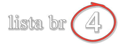 Lista br. 4